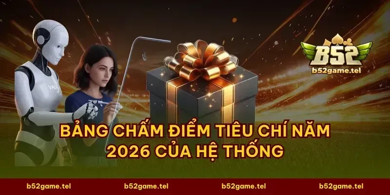 Bảng chấm điểm tiêu chí năm 2026 của hệ thống